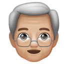 Літній чоловік: світлий тон шкіри для Huawei HarmonyOS 4.0