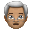 Старший чоловік: середній тон шкіри для Huawei HarmonyOS 4.0