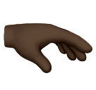 Рука долонею вниз: дуже темний тон шкіри для Huawei HarmonyOS 4.0