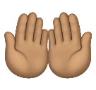 Долоні човником: середній тон шкіри для Huawei HarmonyOS 4.0