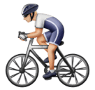 Велосипедист: светлый тон кожи для Huawei HarmonyOS 4.0