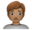 Нахмурившийся человек: средний тон кожи для Huawei HarmonyOS 4.0