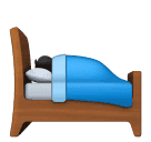 Человек в кровати: очень темный тон кожи для Huawei HarmonyOS 4.0