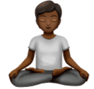 Людина в позі лотоса: темний тон шкіри для Huawei HarmonyOS 4.0