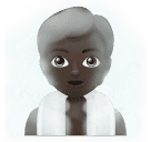 Человек в бане: очень темный тон кожи для Huawei HarmonyOS 4.0