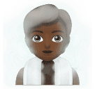 Человек в бане: темный тон кожи для Huawei HarmonyOS 4.0