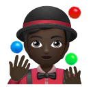 Жонглер: очень темный тон кожи для Huawei HarmonyOS 4.0