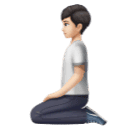 Человек на коленях: очень светлый тон кожи для Huawei HarmonyOS 4.0