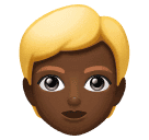 Человек со светлыми волосами: темный тон кожи для Huawei HarmonyOS 4.0