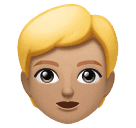 Человек со светлыми волосами: светлый тон кожи для Huawei HarmonyOS 4.0