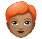Personne: Peau Moyenne, Cheveux Roux