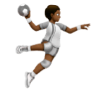 Гандбол: темный тон кожи для Huawei HarmonyOS 4.0