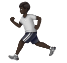 Человек бежит: очень темный тон кожи для Huawei HarmonyOS 4.0