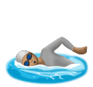 Плавание: средний тон кожи для Huawei HarmonyOS 4.0