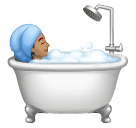 Человек в ванне: средний тон кожи для Huawei HarmonyOS 4.0