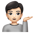 Людина тягне руку: дуже світлий тон шкіри для Huawei HarmonyOS 4.0