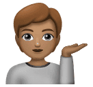 Людина тягне руку: середній тон шкіри для Huawei HarmonyOS 4.0