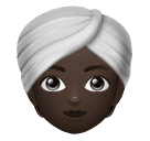 Людина в тюрбані: дуже темний тон шкіри для Huawei HarmonyOS 4.0