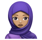 Женщина в платке: светлый тон кожи для Huawei HarmonyOS 4.0