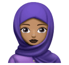 Женщина в платке: средний тон кожи для Huawei HarmonyOS 4.0