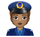 Полицейский: средний тон кожи для Huawei HarmonyOS 4.0