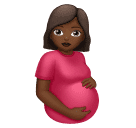 Вагітна жінка: темний тон шкіри для Huawei HarmonyOS 4.0