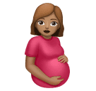 Беременная женщина: средний тон кожи для Huawei HarmonyOS 4.0