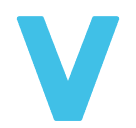 Региональный индикатор Символ Буква V для Huawei HarmonyOS 4.0