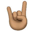 Рокерский жест: средний тон кожи для Huawei HarmonyOS 4.0