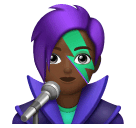 Певец: темный тон кожи для Huawei HarmonyOS 4.0