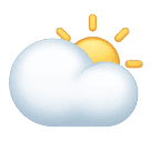 Солнце за облаком для Huawei HarmonyOS 4.0