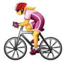 Жінка на велосипеді для Huawei HarmonyOS 4.0