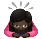 Женщина кланяется: очень темный тон кожи для Huawei HarmonyOS 4.0