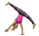 Жінка-акробат: середній тон шкіри для Huawei HarmonyOS 4.0