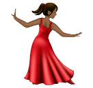 Танцующая женщина: темный тон кожи для Huawei HarmonyOS 4.0