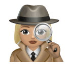 Женщина-детектив: светлый тон кожи для Huawei HarmonyOS 4.0