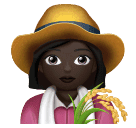 Woman Farmer: Dark Skin Tone для Huawei HarmonyOS 4.0