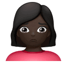 Нахмурена жінка: дуже темний тон шкіри для Huawei HarmonyOS 4.0