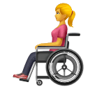 Femme En Fauteuil Roulant Manuel