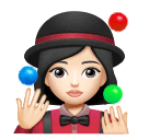 Жінка-жонглер: дуже світлий тон шкіри для Huawei HarmonyOS 4.0