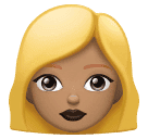 Блондинка: средний тон кожи для Huawei HarmonyOS 4.0