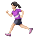 Женщина бежит: очень светлый тон кожи для Huawei HarmonyOS 4.0