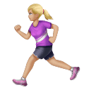 Жінка біжить: світлий тон шкіри для Huawei HarmonyOS 4.0