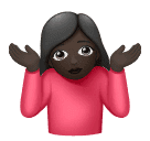 Женщина пожимает плечами: очень темный тон кожи для Huawei HarmonyOS 4.0