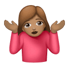 Жінка знизує плечима: середній тон шкіри для Huawei HarmonyOS 4.0