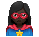 Женщина-супергерой: очень темный тон кожи для Huawei HarmonyOS 4.0