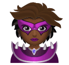 Жінка-суперлиходій: темний тон шкіри для Huawei HarmonyOS 4.0