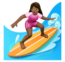 Серфингистка: темный тон кожи для Huawei HarmonyOS 4.0