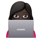 Женщина-инженер: очень темный тон кожи для Huawei HarmonyOS 4.0