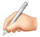 Пишущая рука: очень светлый тон кожи для Huawei HarmonyOS 4.0